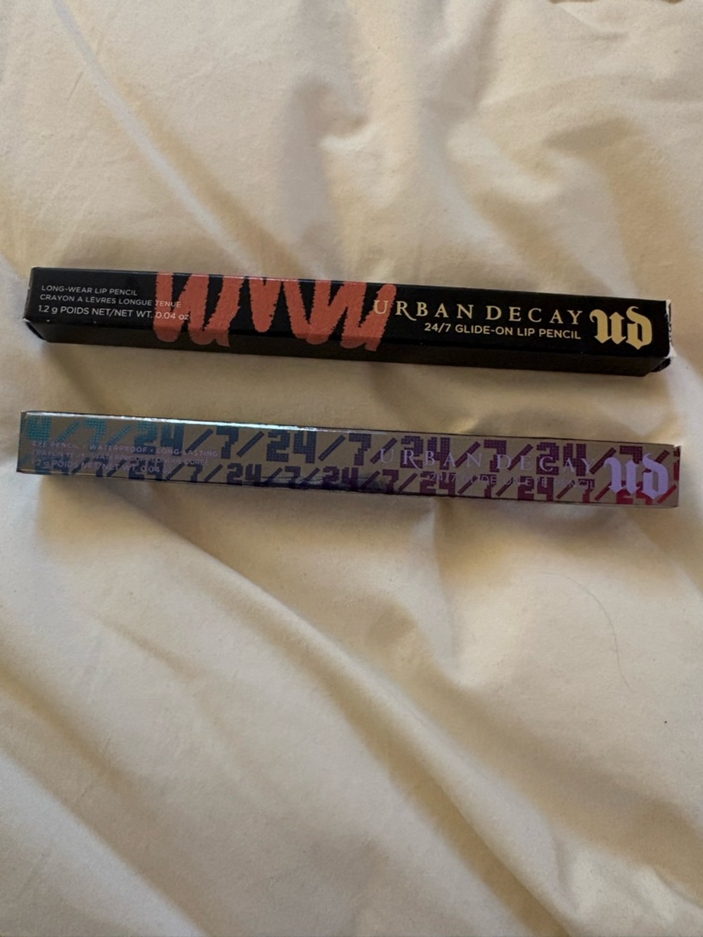 Urban Decay 24/7 Lip Pencil - Mauve Rose color and Eye Pencil Brown NWT